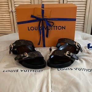 Louis Vuitton Bom Dia Flat Mule NWT